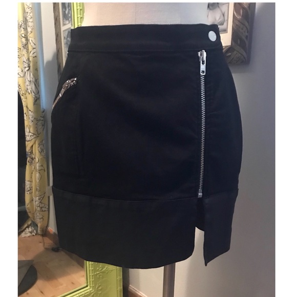 Madewell Dresses & Skirts - MADEWELL SIDE-ZIP MOTORCYCLE SKIRT ~ NWT